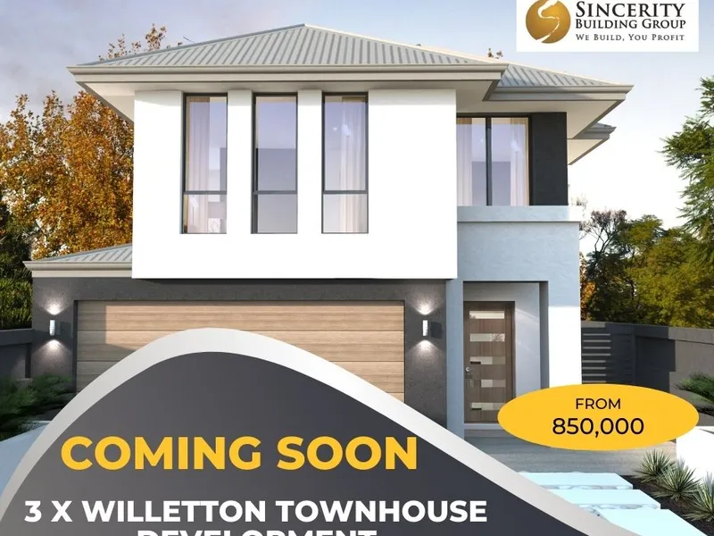 COMING SOON // WILLETTON TOWNHOUSES // REGISTER YOUR INTEREST