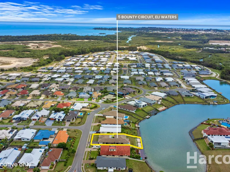 Luxurious Life on the Water awaits in this Exceptional Home!