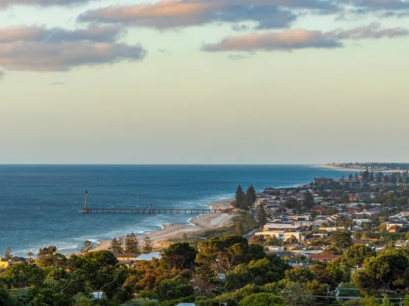 Architectural coastal living with stunning beach-line, sea and city views.
