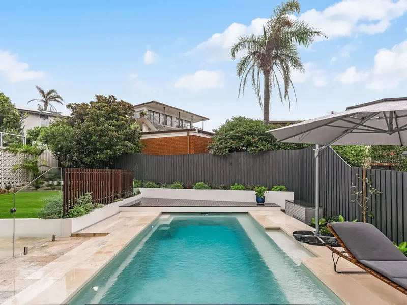 Family beach house with sweeping ocean views