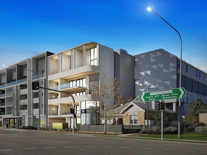 North facing apartment in renowned 'Jacob' building