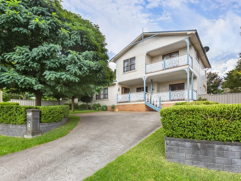 Impressive four bedroom home with lovely street presence and room for all