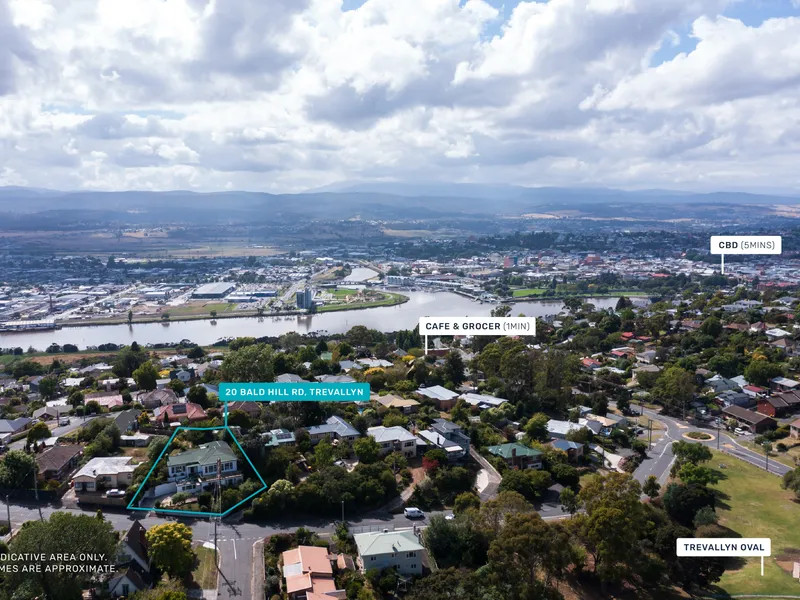 Elevated, spacious family home.