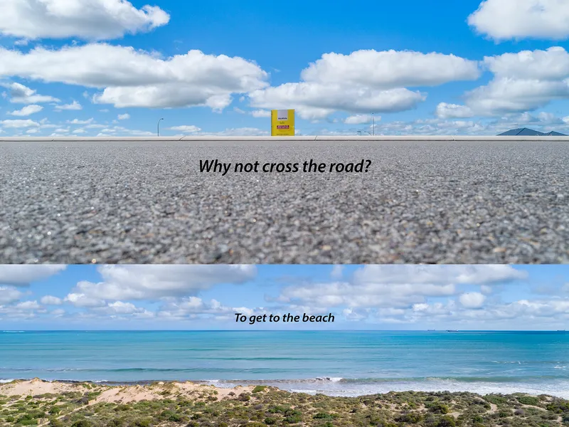 Cross the Road to the Beach