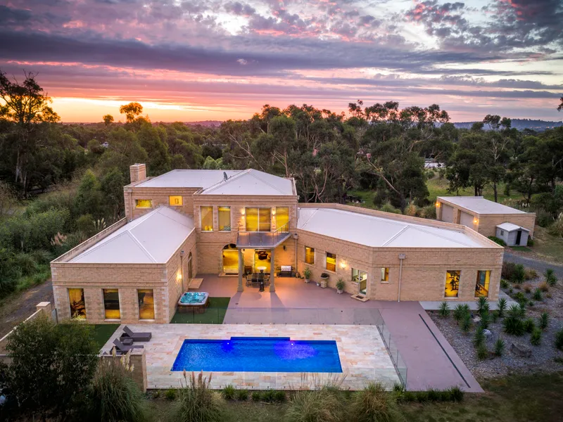 ESCAPE THE CITY to this Grand, Luxurious and Tranquil Home with Breathtaking Mountain Views