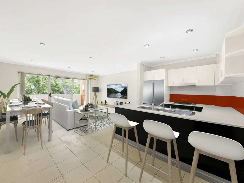 Quietly-Positioned Modern Apartment