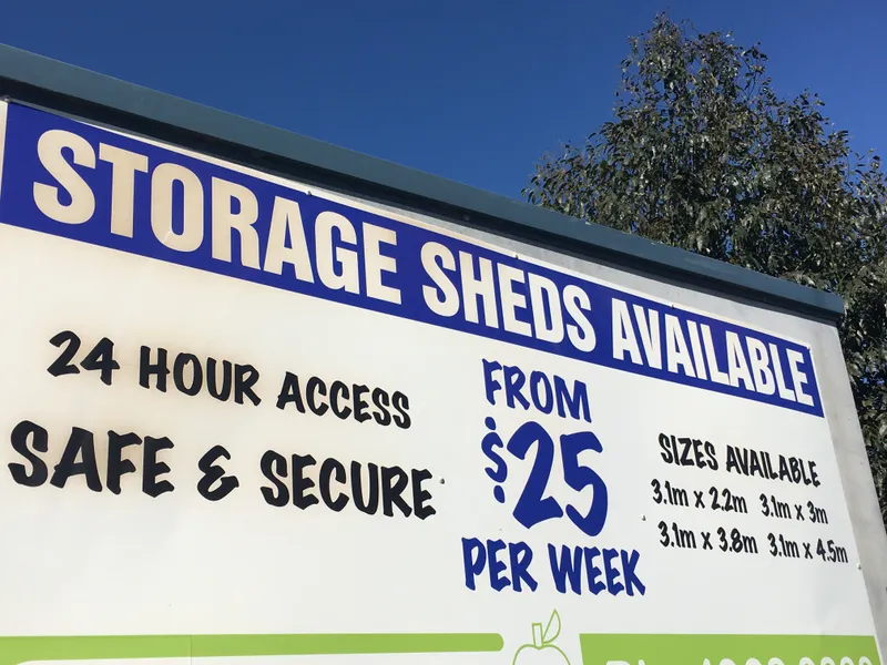 STORAGE SHEDS AVAILABLE