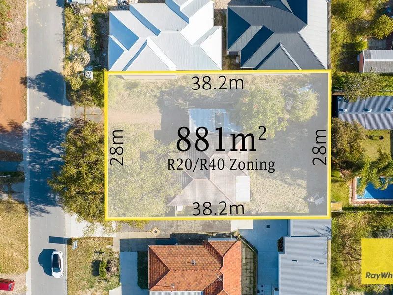 66 CALLISON WAY, KOONDOOLA 6064 - 881m2 BLOCK