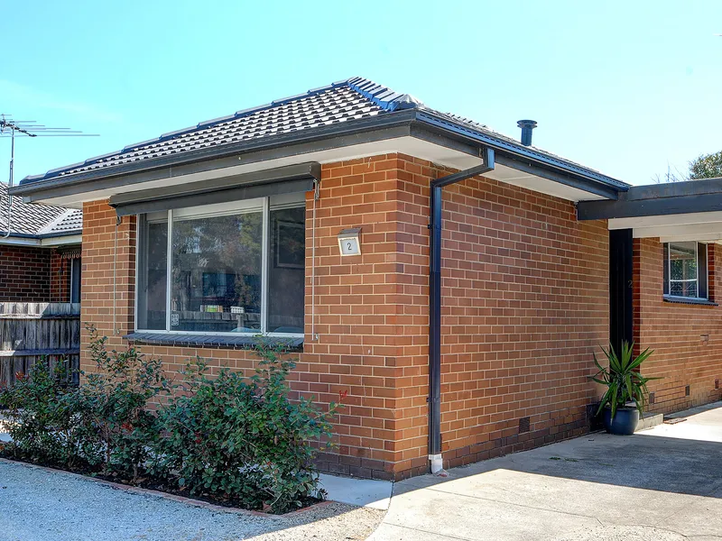 Recently renovated, two bedroom delight!