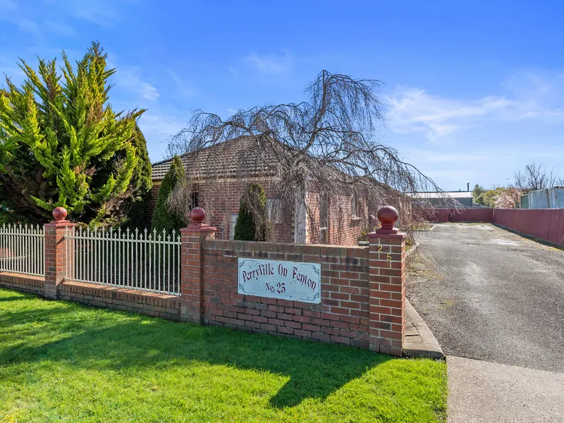 Attractive brick and tile villa