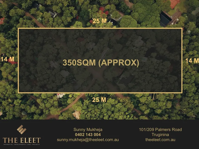 Titled Rectangular 350 m2 Land in Thornhill Park