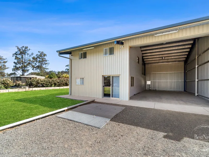 A NEST FOR THE TRADIE OR BUSINESS OWNER!