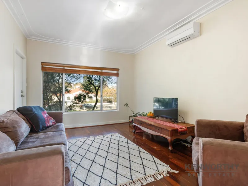 TWO BEDROOM, top floor unit, in a Riverside location