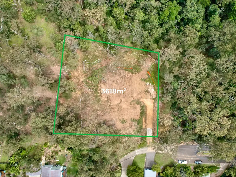 EXCEPTIONAL BUILD OPPORTUNITY ON PRIVATE AND ELEVATED 3618m2