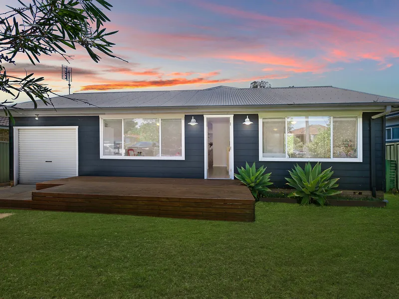 Completely renovated, only moments from lake edge