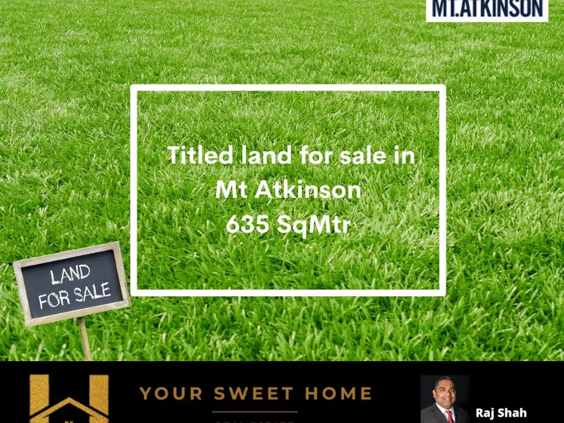 Build Your Dream Home in the heart of Mt Atkinson