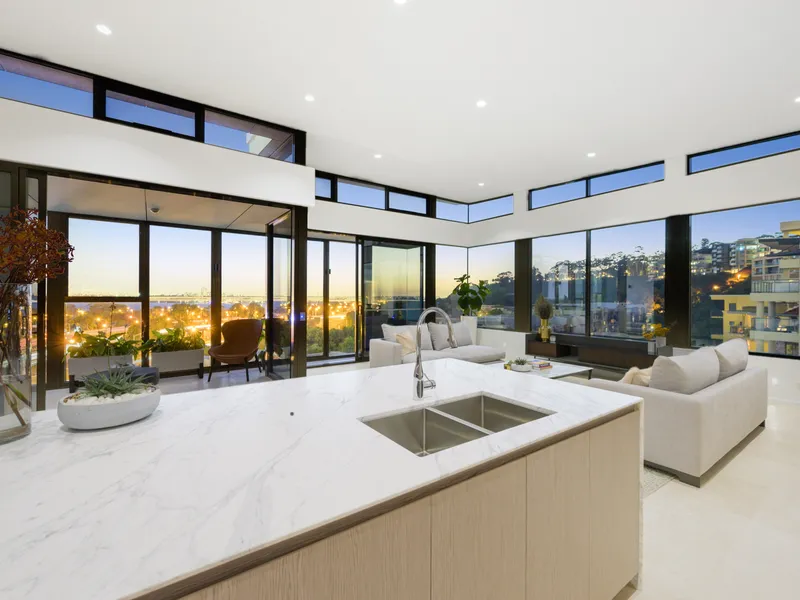 A Brand New Panoramic Penthouse.