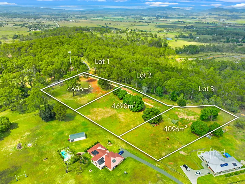 acreage life 🍃 | Woodhill Heights - 3 x Executive Acreage Blocks Amongst Majestic Natural Bushland and Rolling Pastures - Secure this Opportunity!