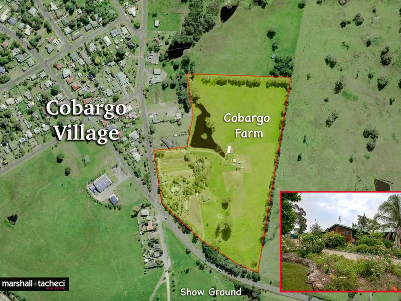 “Cobargo Farm” Acres Adjoining the Village