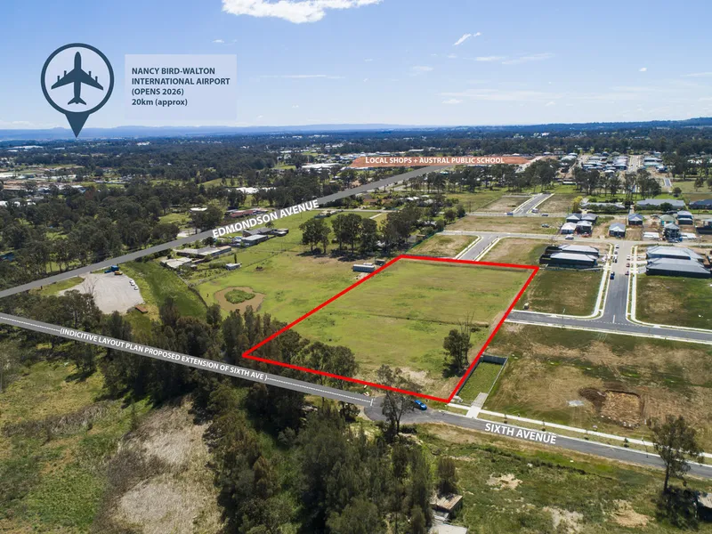 UNDER OFFER - Doorstep of Surrounding Development - 3 Acre Property (Mixed Zoning)