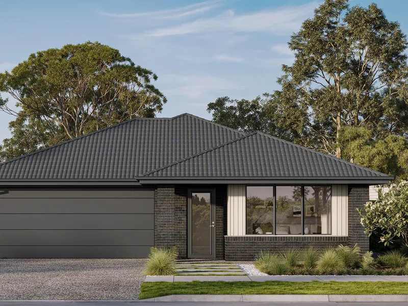 The Mundi 22 house design blends modern and classic styles for a comfortable urban house.