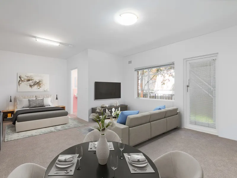Large studio in convenient location