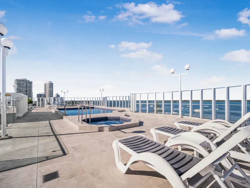 Unfurnished Modern 2 Bedroom Apartment with Pool Views - 3 Month Lease Only