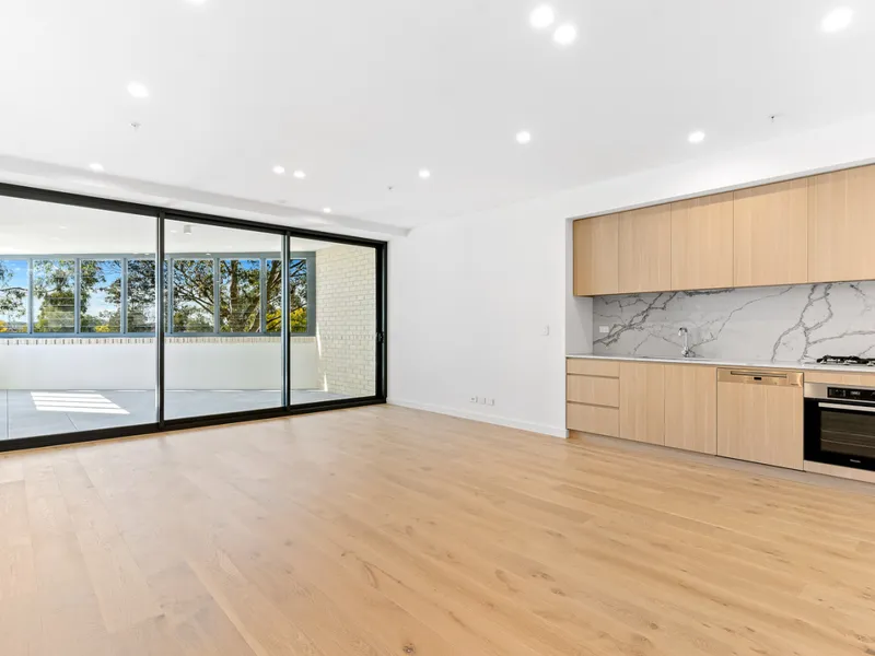 Modern Quiet Apartment Positioned at Rear of Building