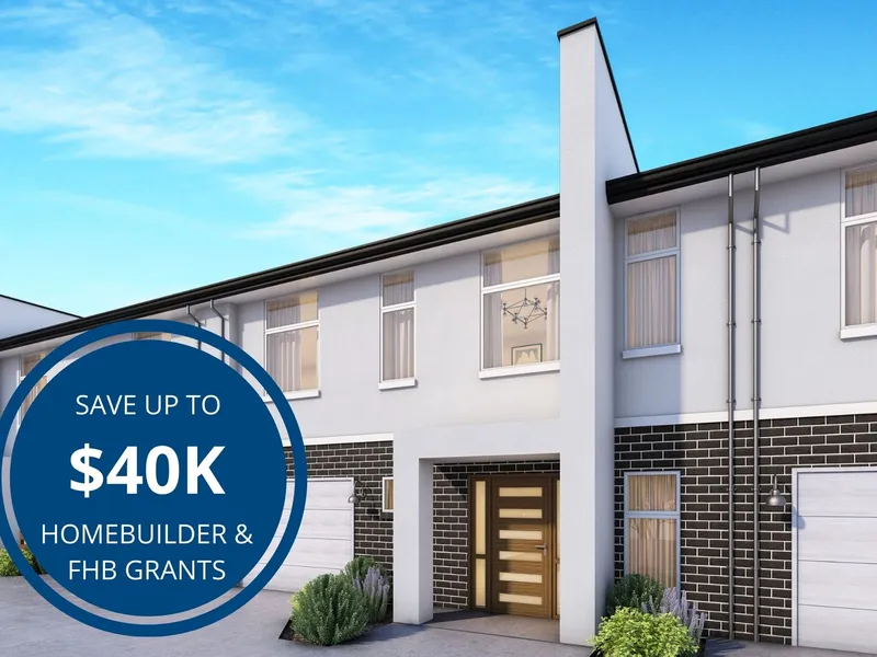 Beautiful Townhouses, Exciting Government Grants