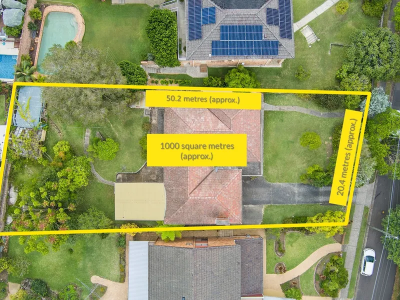 Rare Opportunity on 1,000 sqm Block