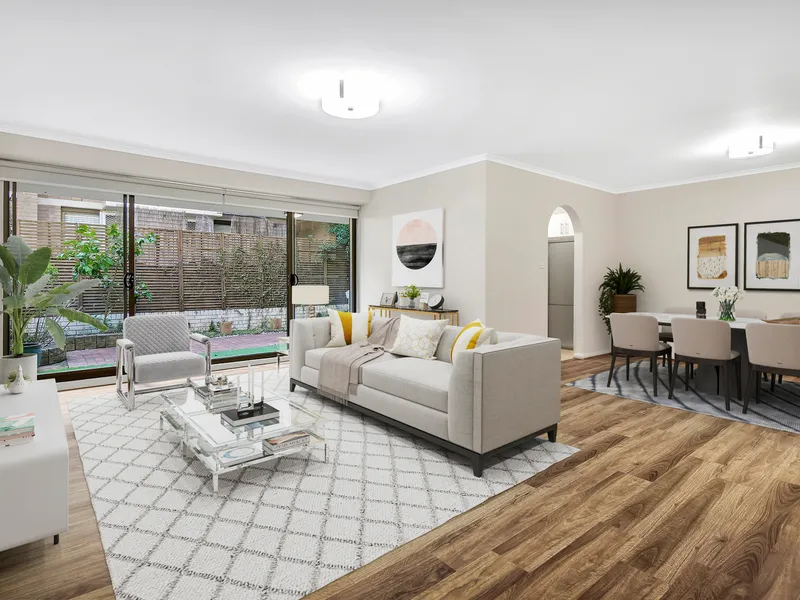 Spacious modern garden apartment
