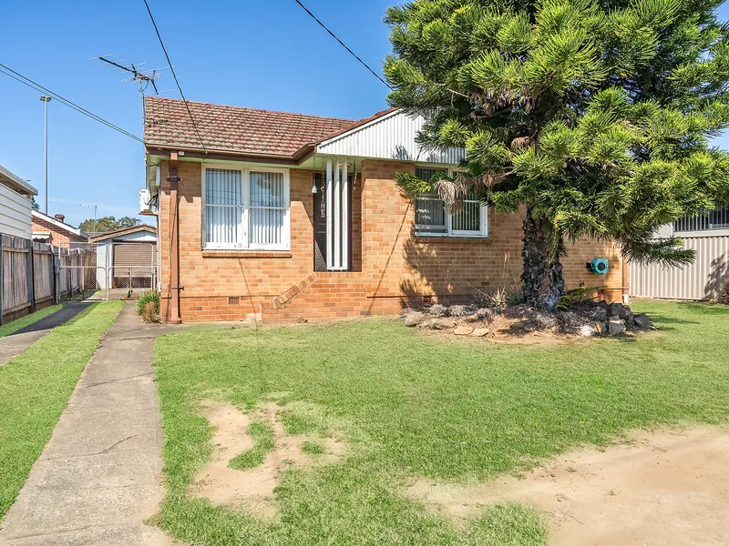 Brick Home with a Huge Block