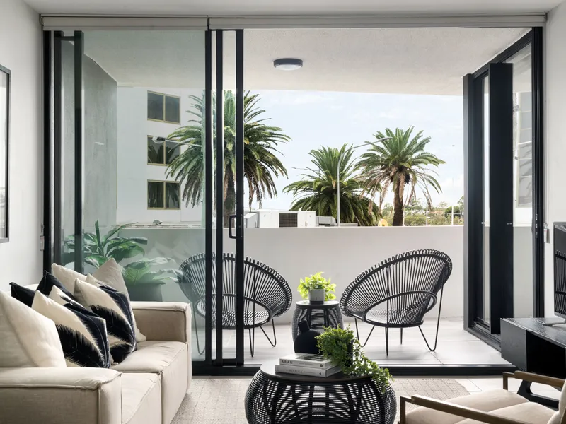 Waterfront designer living