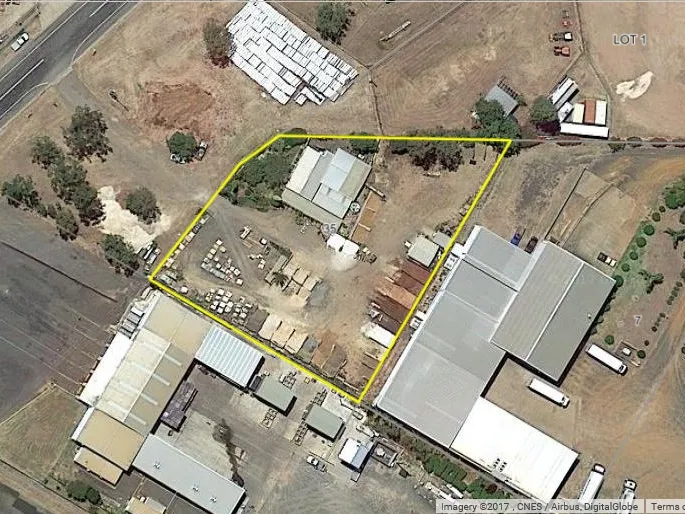 Land with sheds for sale lease in place