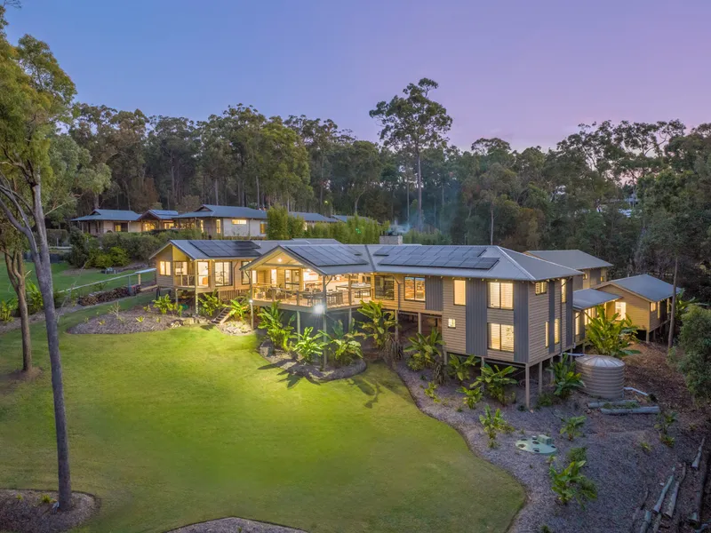 Expansive Hotel-inspired Dual-living Lifestyle Destination in Exclusive Mudgeeraba Forest Estate