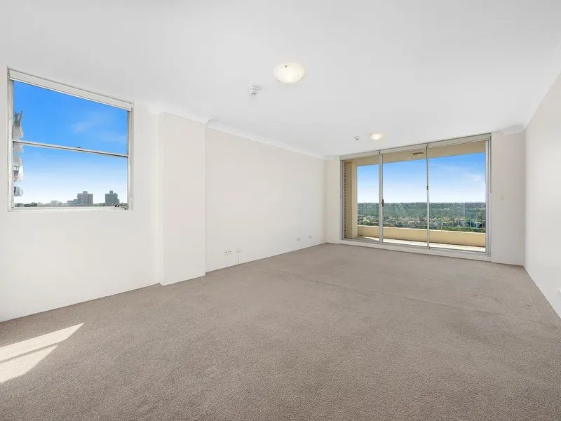 Spacious two bedroom apartment with breathtaking views