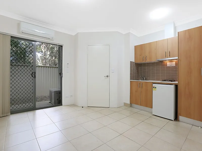 Studio with courtyard