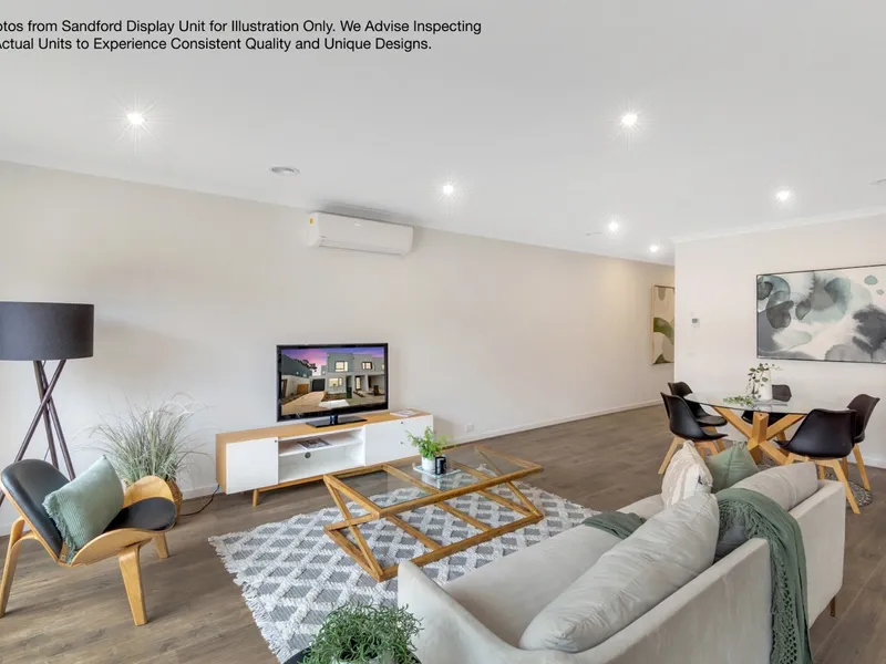 Brand New 3 Bedroom With Study, Something Different to Others