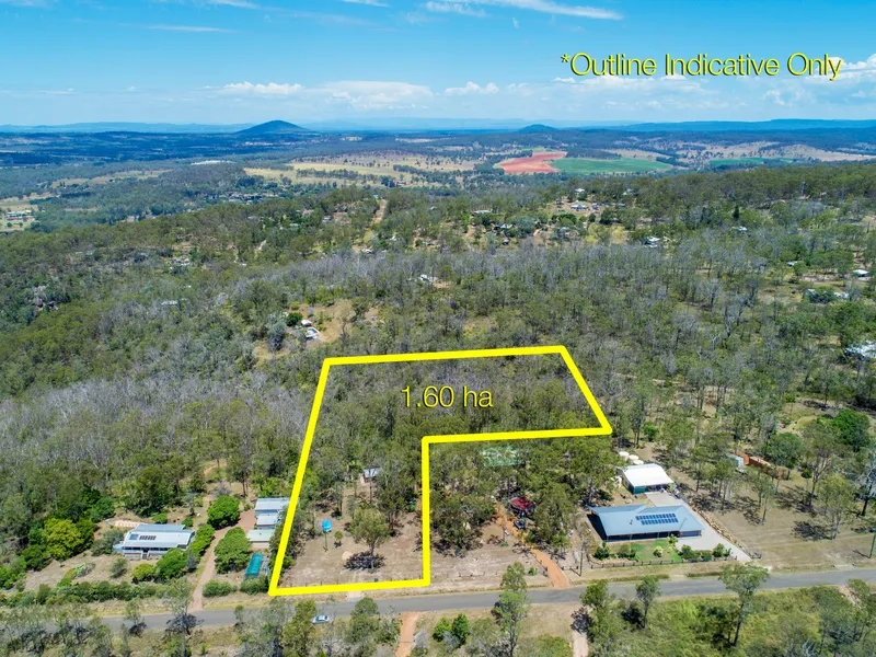 Elevated 1.6ha above Esk Township