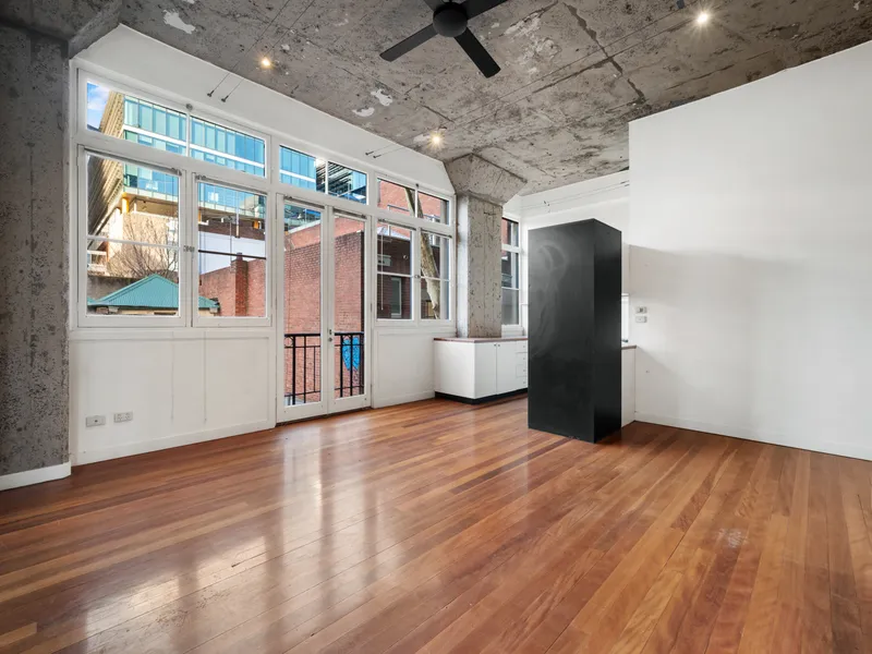 Unique Warehouse-Style Apartment in Boutique Block