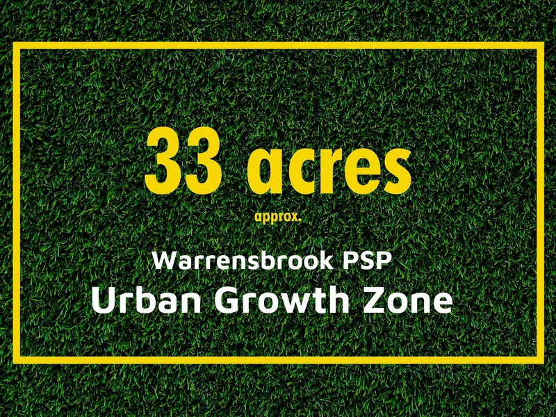 Land Opportunity - 33 Acres (approx) - UGZ