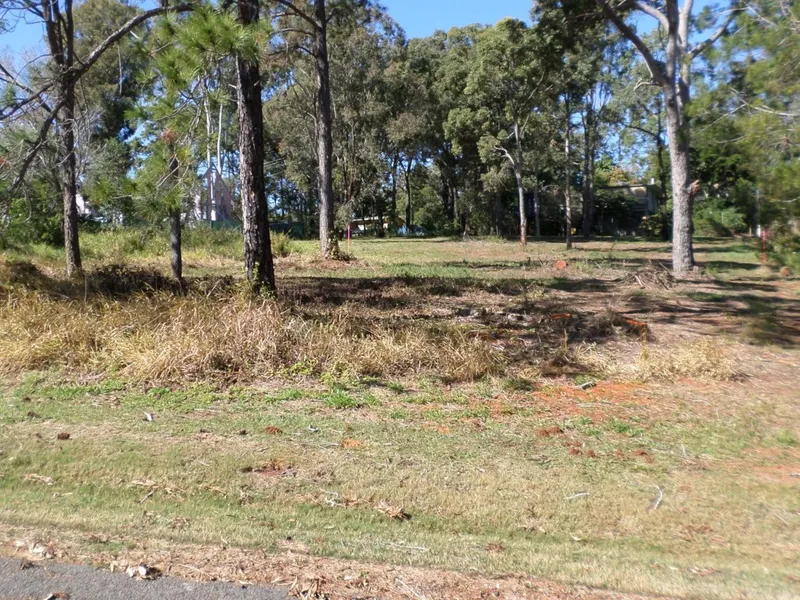 Partially cleared end of the street