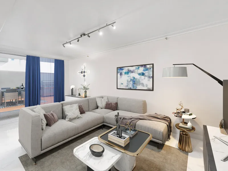 UNRIVALLED COURTYARD APARTMENT IN THE HEART OF CBD