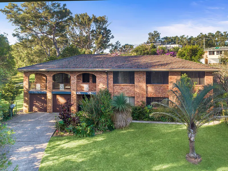 Substantial family home close to Boambee estuary and beach.