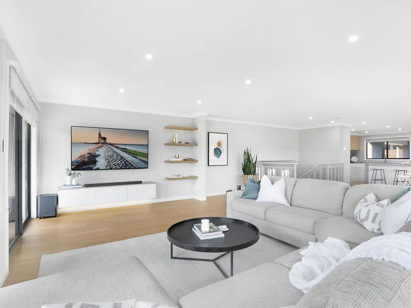 Stunning & spacious, split-level family sanctuary