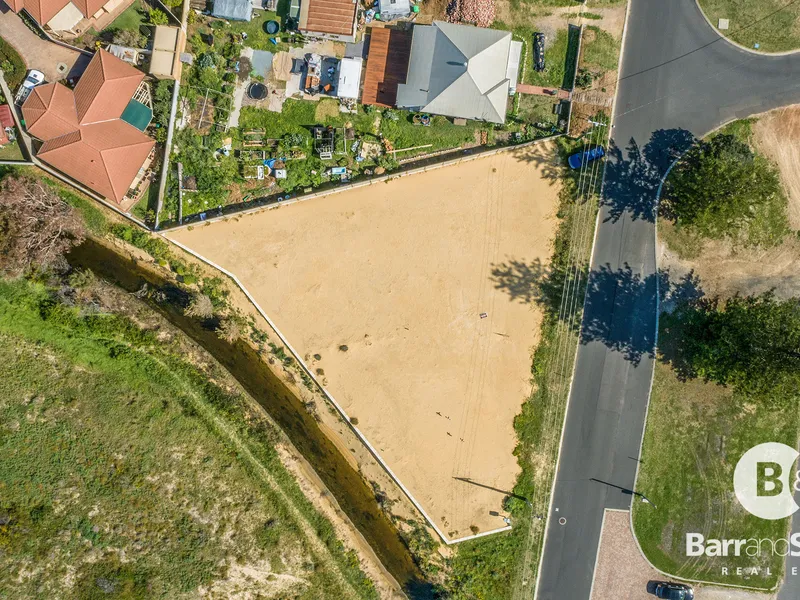 Sought after block in South Bunbury 