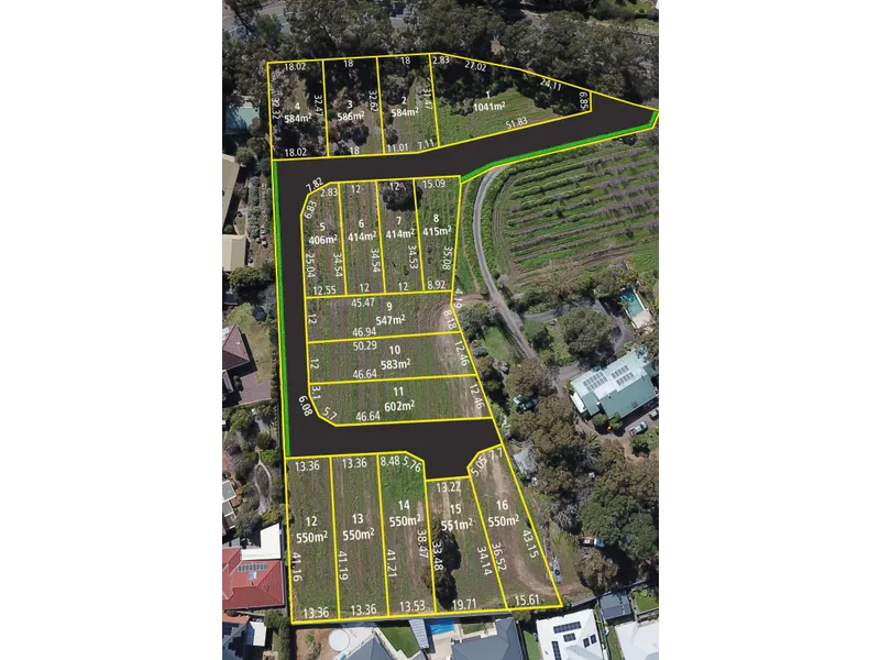 A boutique land offering in Happy Valley!