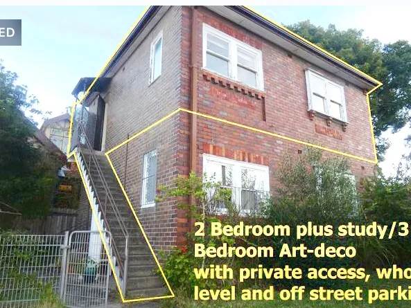 2 Bedroom Art Deco Plus Study/ 3rd Bedroom