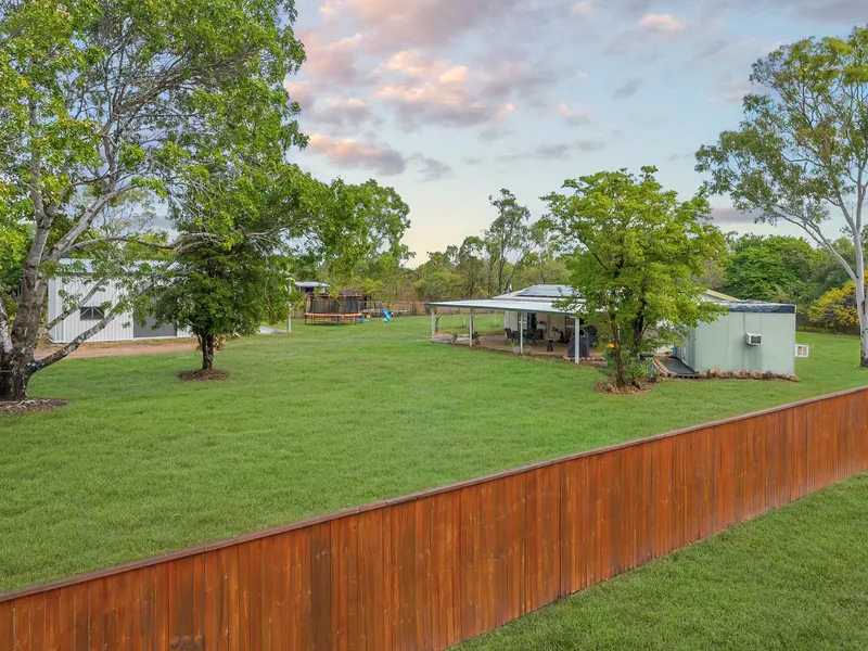 Family Home with a Dream Shed on over an Acre!