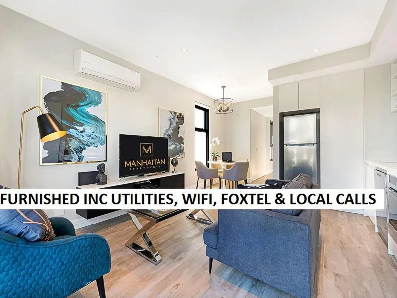 'Manhattan Apts' - Furnished inc all utilities, Wi-Fi, Foxtel & Local calls. Stay 1 mth+